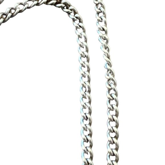 French Army Issued Dog Tag & Chain Unused VTG 1960s Original 14" Chain 1.75" Tag - Picture 7 of 14